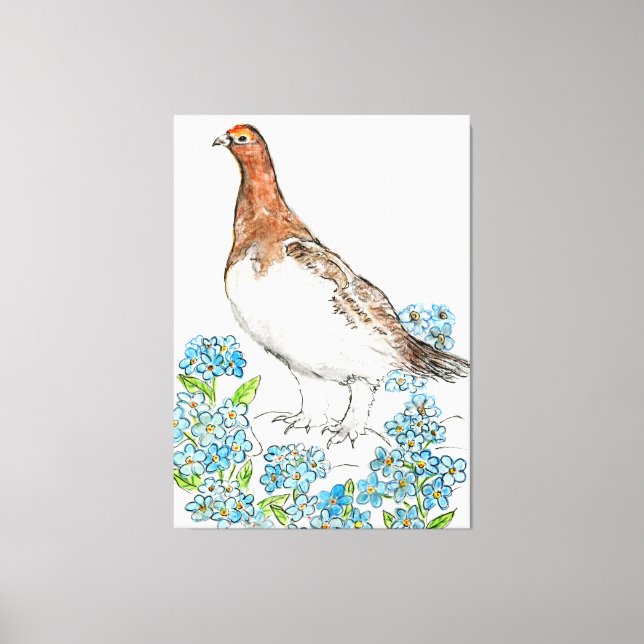 Impressão Em Tela Alasca (Frente)