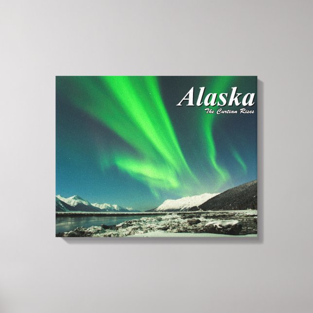 Impressão Em Tela Alaska A Cortina Sobe (Frente)