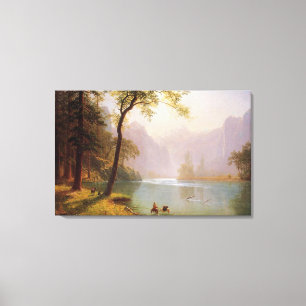 Impressão Em Tela Albert Bierstadt, Kerns River Valley California.