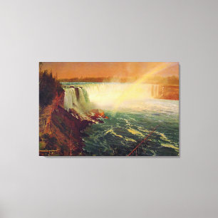Impressão Em Tela Albert Bierstadt, Niagara Falls.