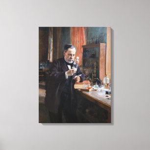 Impressão Em Tela Albert Edelfelt - Retrato de Louis Pasteur