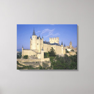 Impressão Em Tela Alcazar, Segóvia, Castela e Leão, Espanha