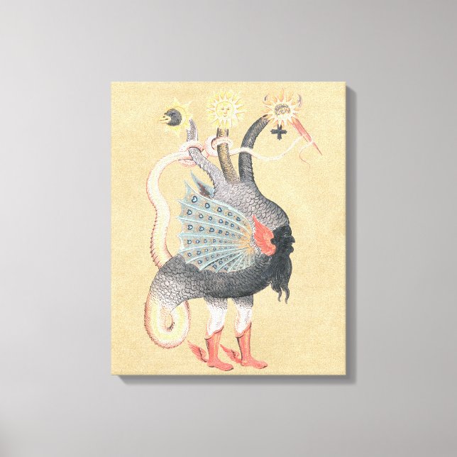 Impressão Em Tela Alchemy Serpent Color (Frente)