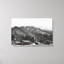 Aldeia de Neve Shirakawago Japão Paisagem Viagem