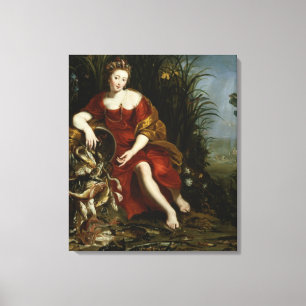 Impressão Em Tela Alegoria da água