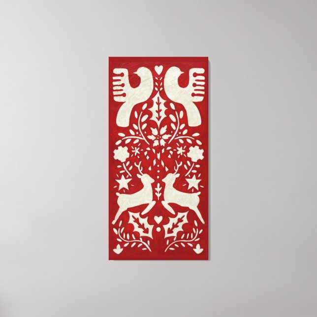 Impressão Em Tela Alegria de Natal I (Frente)