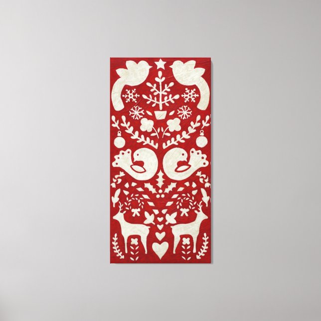 Impressão Em Tela Alegria de Natal II (Frente)