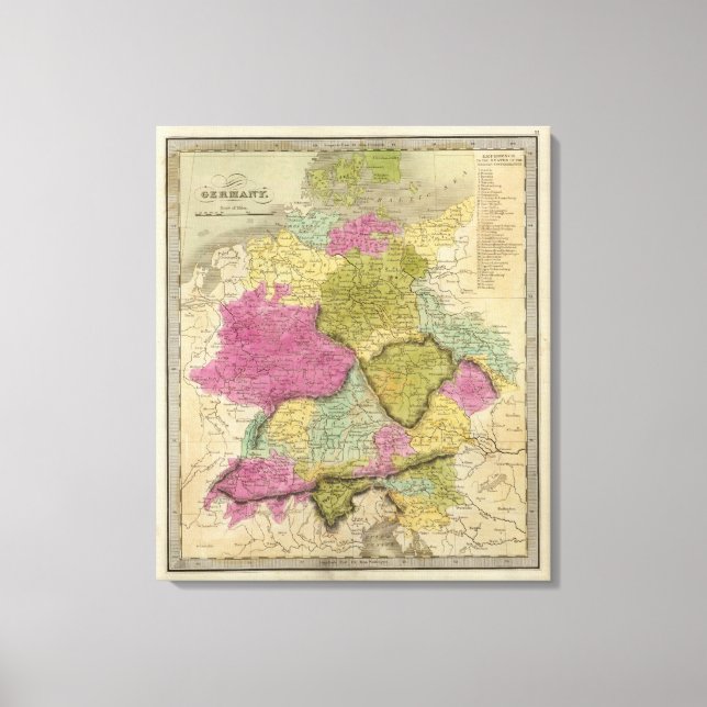 Impressão Em Tela Alemanha 20 (Frente)