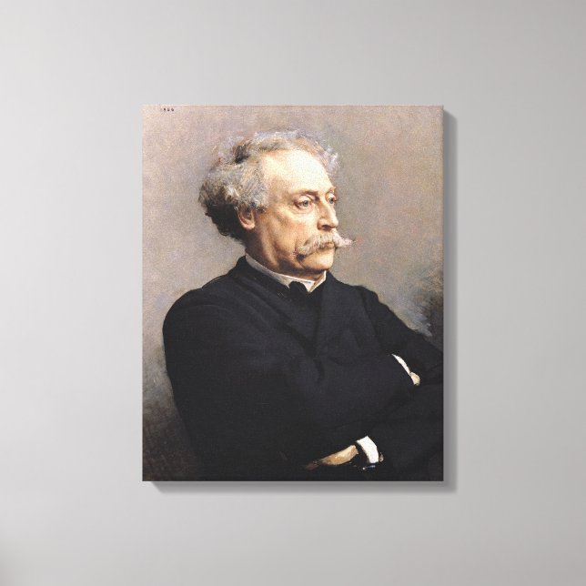 Impressão Em Tela Alexandre Dumas Fils 1886 (Frente)