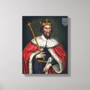 Impressão Em Tela Alfred o excelente (849-99), após uma pintura no