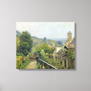 Impressão Em Tela Alfred Sisley   Louveciennes, as alturas em