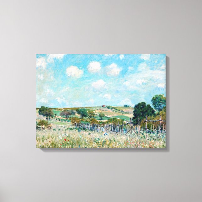 Impressão Em Tela Alfred Sisley - O Prado (Frente)