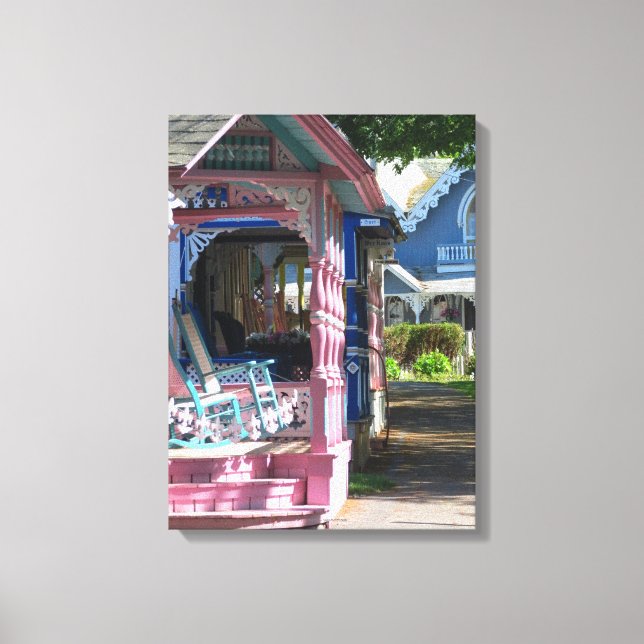 Impressão Em Tela Algodão em Fila - Vinha de Martha (Frente)