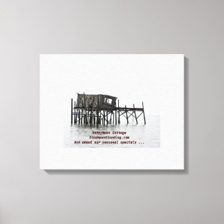 Impressão Em Tela Algodão em lua de mel - Aterrissagem com galho