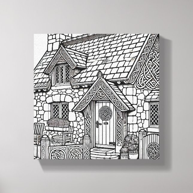 Impressão Em Tela Algodão em Slate #11 (Frente)