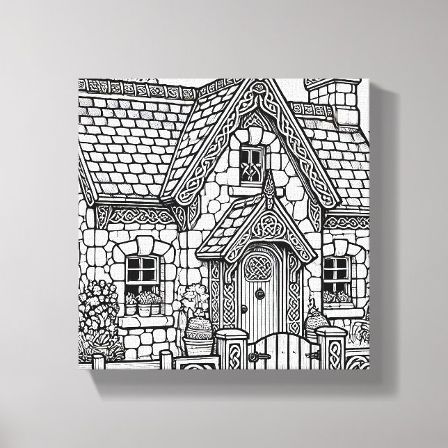 Impressão Em Tela Algodão em Slate #36 (Frente)