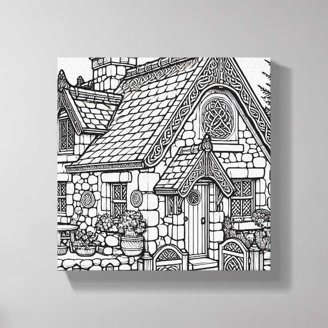 Impressão Em Tela Algodão em Slate #40 (Frente)