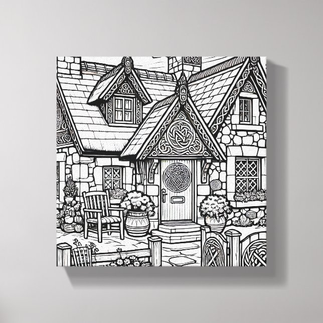 Impressão Em Tela Algodão em Slate #48 (Frente)