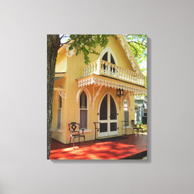 Impressão Em Tela Algodão Vitoriano em Sol - Vineyard de Martha (Frente)