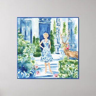 Impressão Em Tela Alguém comeu todos os rosas