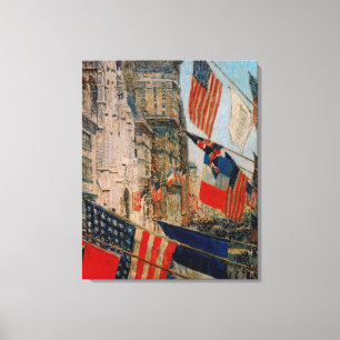 Impressão Em Tela Aliados dia, em maio de 1917