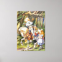 Alice e o Cavaleiro Branco na Terra das Maravilhas
