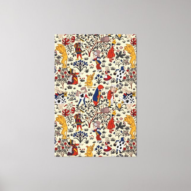 Impressão Em Tela Alice no País das Maravilhas (Frente)