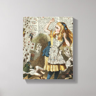 Impressão Em Tela Alice no país das maravilhas