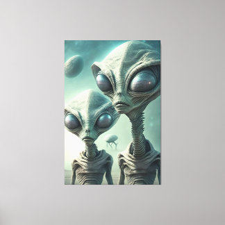 Impressão Em Tela Aliens!