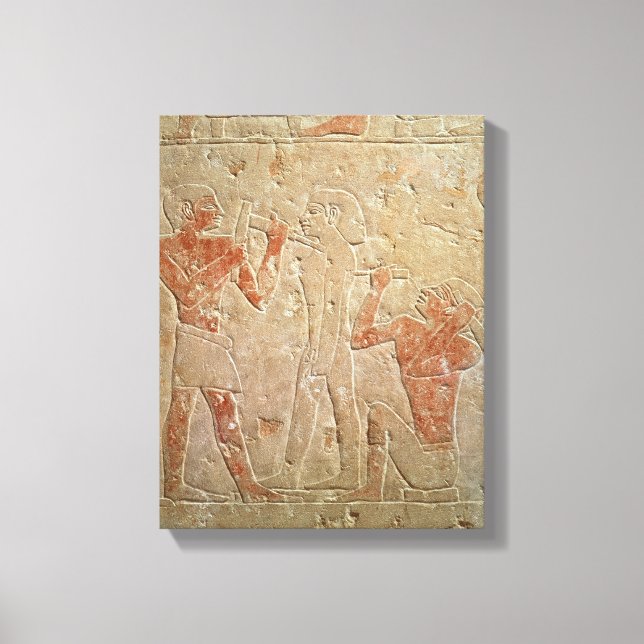 Impressão Em Tela Alivio com dois escultores entrelaçando um (Frente)