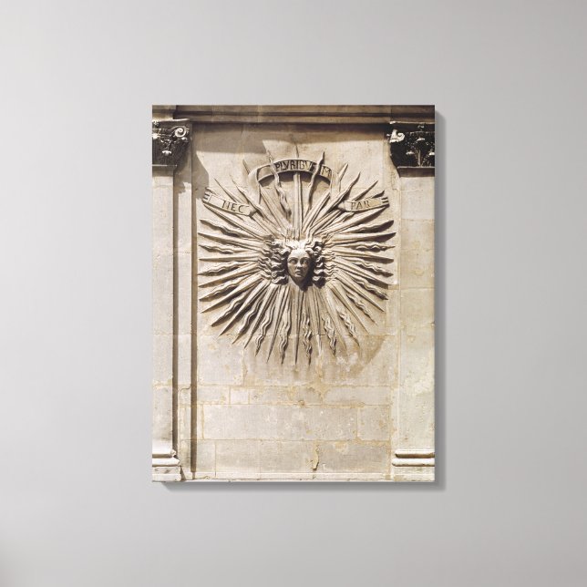 Impressão Em Tela Alivio do sol da fachada (Frente)