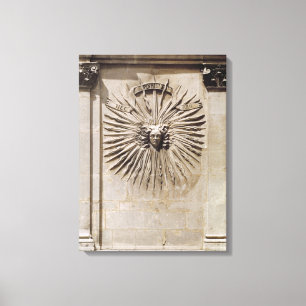 Impressão Em Tela Alivio do sol da fachada