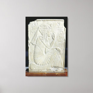 Impressão Em Tela Alivio que descreve Ramesses II como uma criança