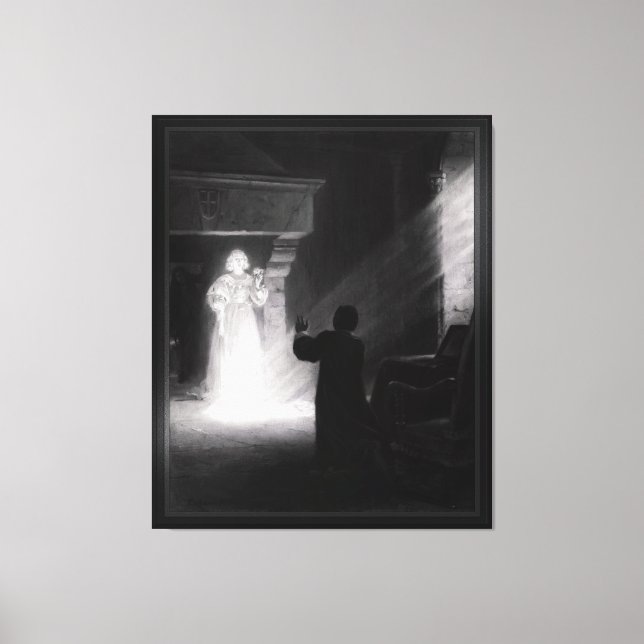 Impressão Em Tela Alix Au Masque, candidato a Au, por Tony Robert-Fl (Frente)