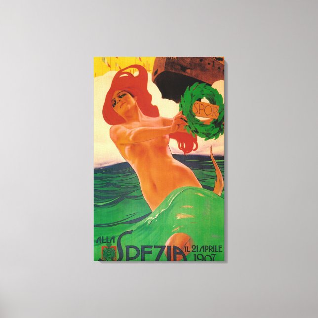 Impressão Em Tela Alla Spezia Promocional (Frente)