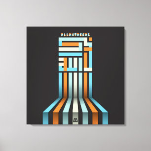 IMPRESSÃO EM TELA ALLAHUAKBAR