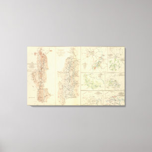 Impressão Em Tela Alleghanies, vale de Virgínia