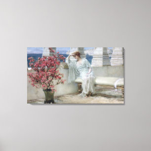 Impressão Em Tela Alma-Tadema seus olhos é com seu thoughts�
