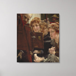 Impressão Em Tela Alma-Tadema   um o grupo da família, 1896