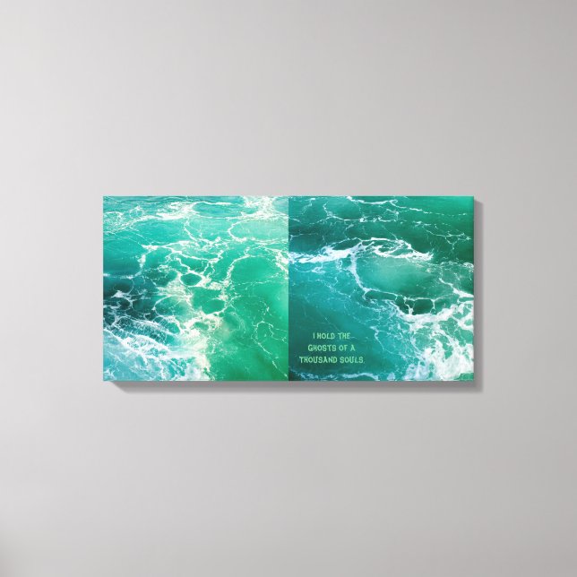 Impressão Em Tela Almas do Mar (Frente)