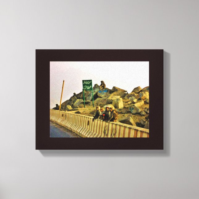 Impressão Em Tela Almoço na estrada (Frente)