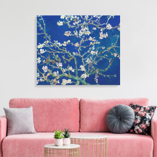 Impressão Em Tela Almond Bloom (Indigo) Van Gogh