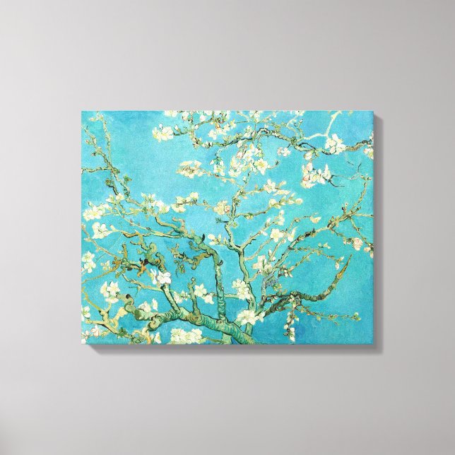 Impressão Em Tela Almond Blossoms | Vincent van Gogh (Frente)