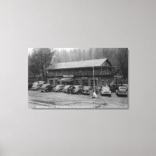 Impressão Em Tela Alojamento da angra do urso do parque nacional de