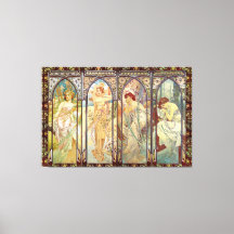 Alphonse Mucha - Os tempos do dia