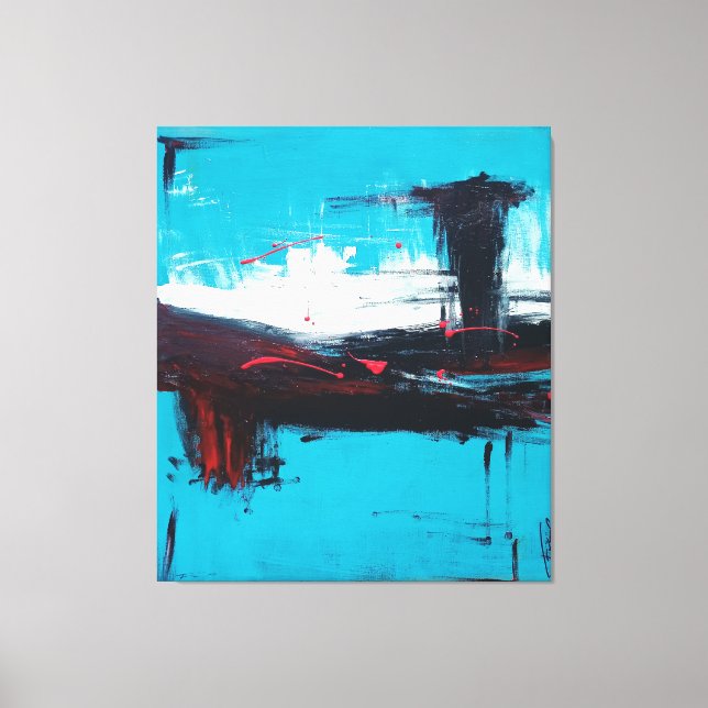 Impressão Em Tela Alta Mar (Frente)