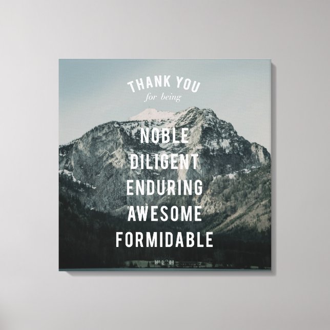 Impressão Em Tela Altitude Gloriosa nº 2 (24x24) (Frente)