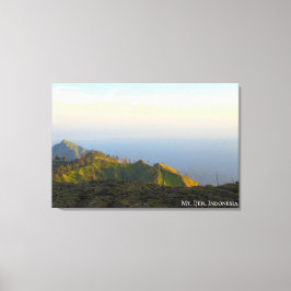 Impressão Em Tela Amanhecer Manhã Nascer do Sol Montanha Paisagem Vi