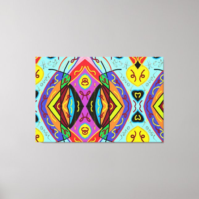 Impressão Em Tela Amante (Frente)