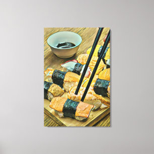 Impressão Em Tela Amante de arte japonês